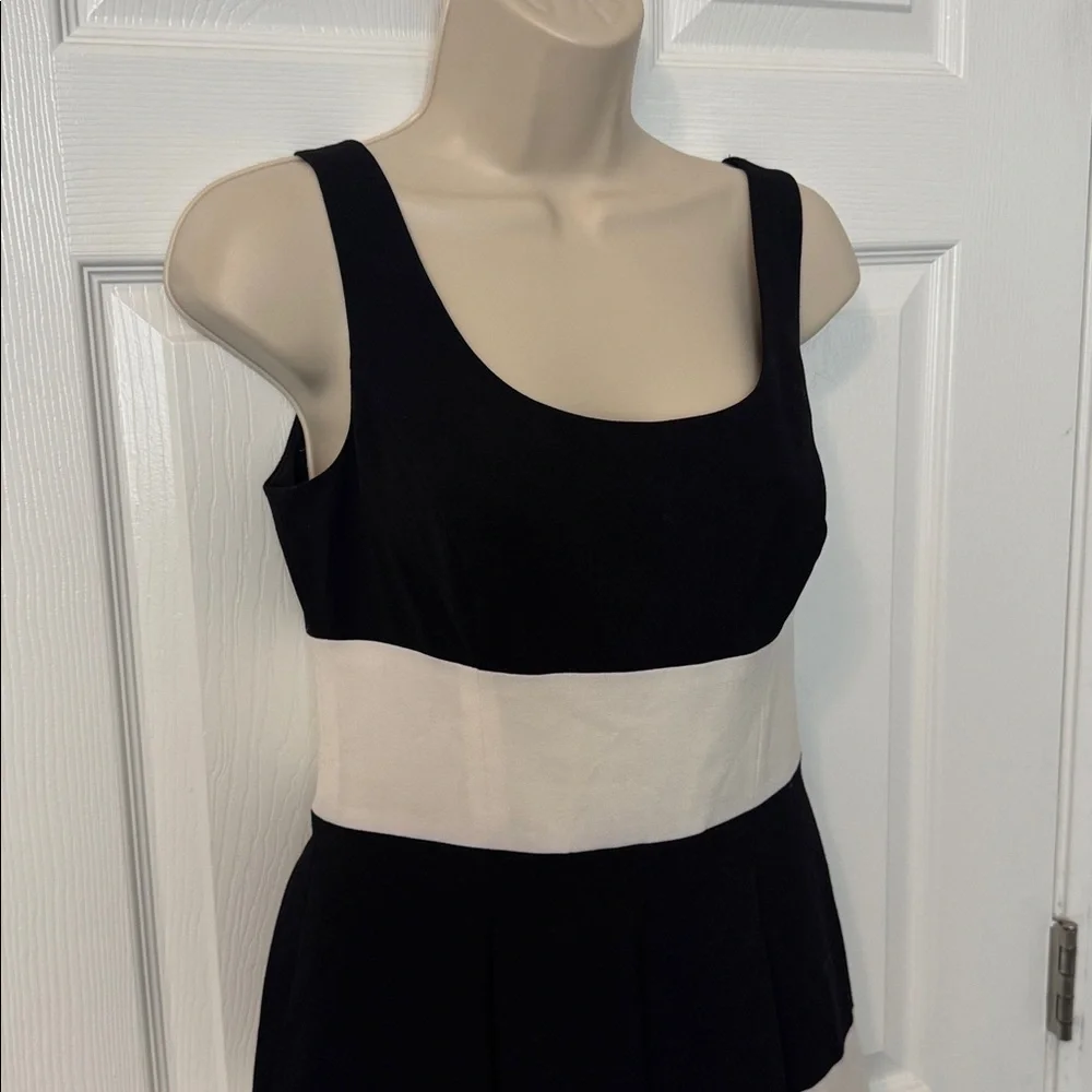 Lauren by Ralph Lauren black-and-white stripe dress - Picture 2 of 5